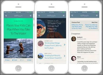 Мобилна версия на WordPress - плъгин WPtouch, WordPress мания
