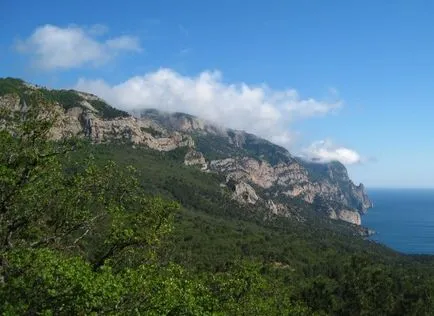 Cape Aya (Crimeea) fotografii, harta, plaje, floră