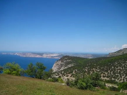 Cape Aya (Crimeea) fotografii, harta, plaje, floră