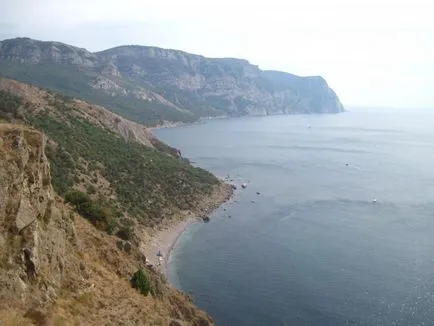 Cape Aya (Crimeea) fotografii, harta, plaje, floră