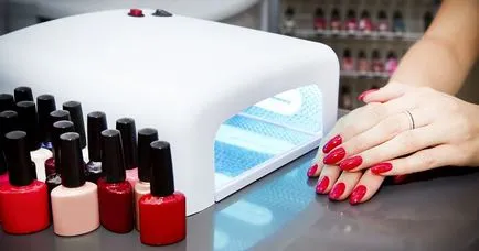 Set pentru shellac în lampă acasă, instrumente