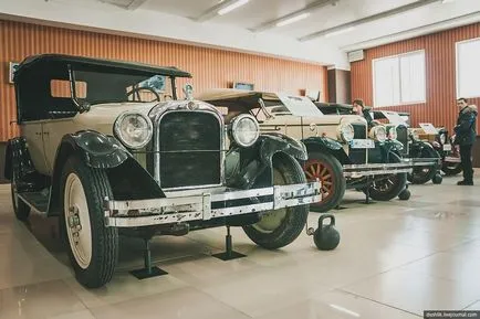 Antique Car Museum în Chelyabinsk, ghid în regiunea Chelyabinsk