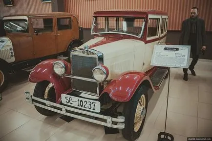 Antique Car Museum Cseljabinszk, irányítani Cseljabinszk régióban