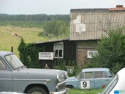 auto-szovjet múzeum Chernousovo