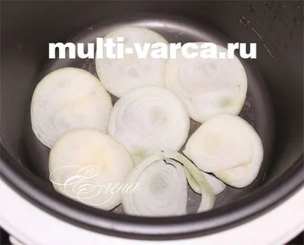 Месо с картофи и ананаси в multivarka