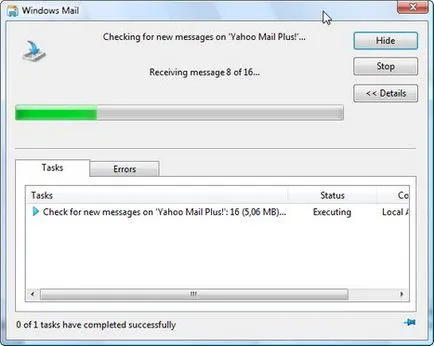 Beállítása windows mail csatlakozni yahoo mail plus