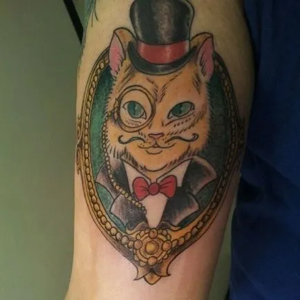 tatuaj nereușită sub formă de pisici (38 poze) - triniksi
