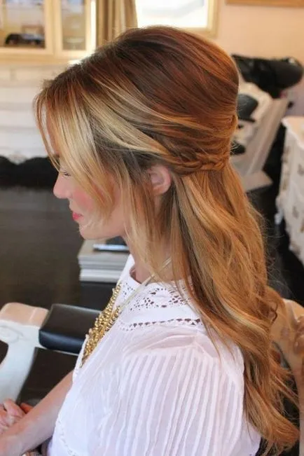 Hairstyle Malvinka 26 coafuri pentru par poluraspuschennye