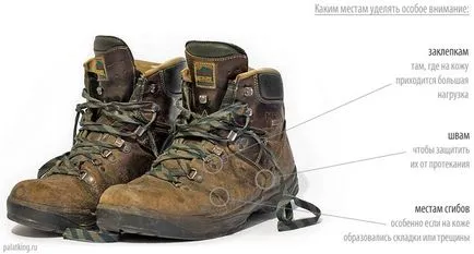 Impregnarea trekking (membrană) Shoe