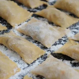 Töltött ravioli csirke recept - szakácsművészet napi