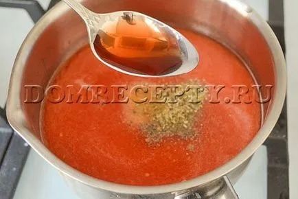 Равиоли пълнени с пилешко в доматен сос - рецепта със снимки