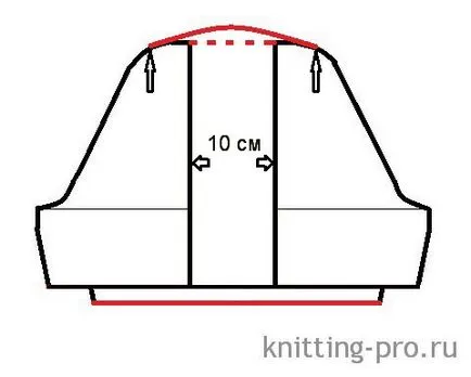 manșon de calcul tricot - lanterna - de la elementele de bază pentru stăpânirea