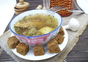 Recept leves húsleves hepatikus