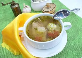 Рецепта супа бульон чернодробна