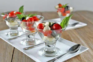 Salata - Caprese - (reteta clasica si variante)