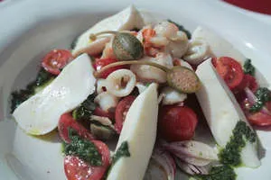 Salata - Caprese - (reteta clasica si variante)