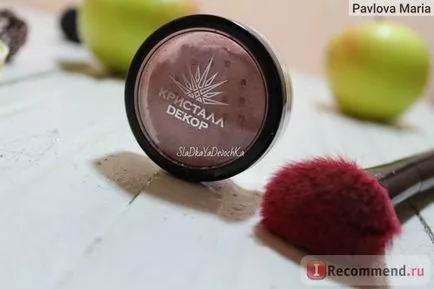 frumusete Blush linie decor cristal mineral secrete - „o strălucire sănătoasă