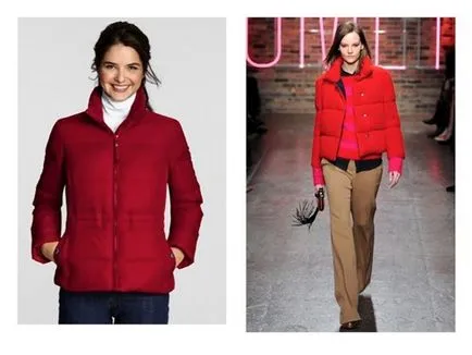 Abból, amit viselni piros kabát, a művészet, hogy egy nő