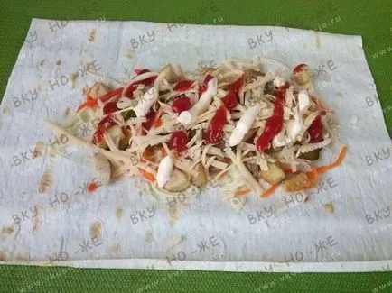 Shawarma otthon csirke recept lépésről lépésre képekkel