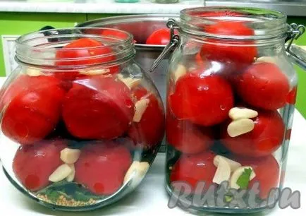 Мариновани домати за бързо хранене - рецепта със снимка
