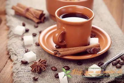 Fűszerek kávé - a legjobb recepteket és tippeket