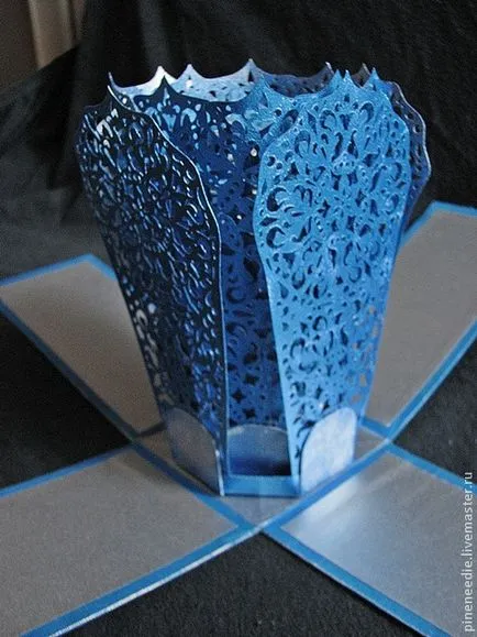 Създаване деликатен свещник от хартия - Справедливи Masters - ръчна изработка, ръчно изработени