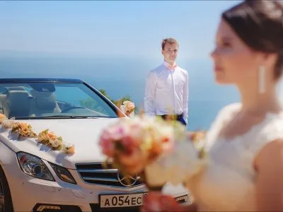 Floristica de nuntă, decorare de autoturisme pentru nunti, masini de nunta Sevastopol