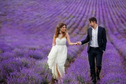 Esküvő a stílus Provence - titkait a fesztiválszervezésnek