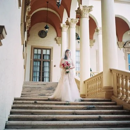 Az esküvő a stílus Párizs elegáns és elegancia francia motívumok képek és videó