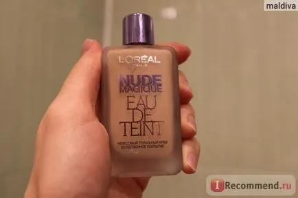 Fundația L'Oréal nud MAGIQUE eau de Teint - «draga de top make-up artiști - uimitoare