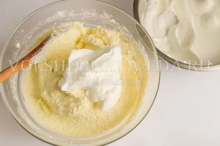 Curd caserola souffl în multivarka, magie