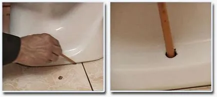 Telepítése vécécsésze a kezével vagy hogyan kell telepíteni a WC otthon samomuzarabotok