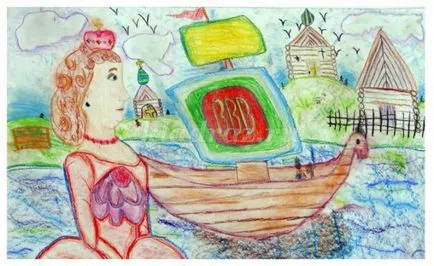 Desen Lecții de Ziua Victoriei - 9 mai pentru copii 3-4-5 ani, treptat, cu fotografii