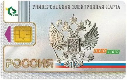 Universal electronic Card de moscoviți (UEC la Moscova)