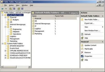 managementul dosar comun Exchange Server 2007 Service Pack 1 beta