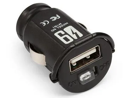 USB autós töltő a telefon készülék, a hely, vélemények és fotók