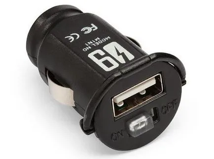 USB încărcător auto pentru dispozitiv de telefon, localizare, comentarii și fotografii