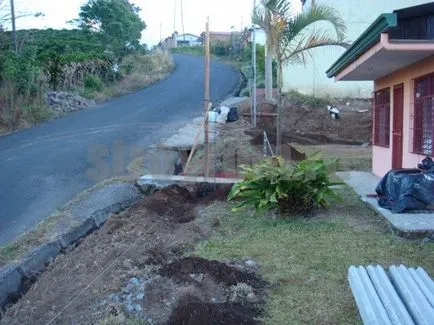 Instalarea gard de beton, face propriile mâini!