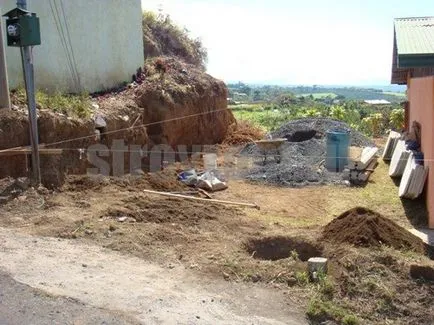 Instalarea gard de beton, face propriile mâini!