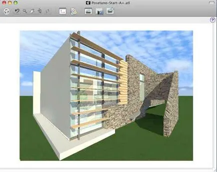 1. lecke - export projekt ArchiCAD Artlantis 2