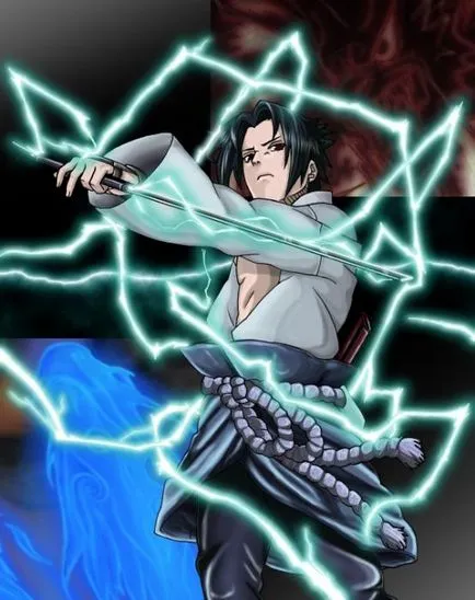 Egyedi harci technika Sasuke Uchiha