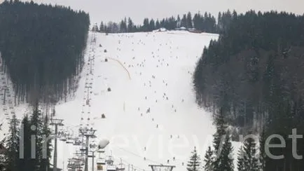 În Bukovel cu mașina