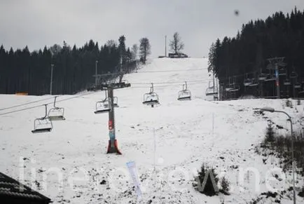 În Bukovel cu mașina