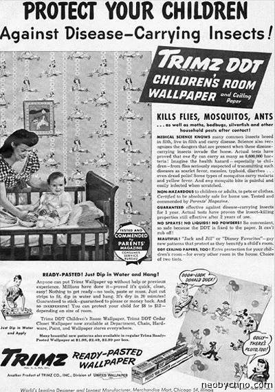 Vintage klasszikus hamis és veszélyes reklám