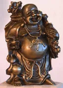 Hotei vagy Nevető Buddha - az isten a bőség