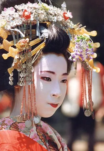 Японската традиция украшения за коса - честни майстори - ръчна изработка, ръчно изработени