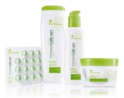 Yves rocher minceur cafe vert corp emulsie - un abdomen plat