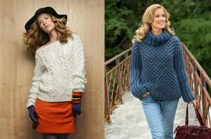 Női kötött pulóver nagy a választék és a kombinációs szabályok titkok