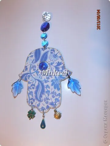 Amulet - hamsa - (Fatima keze), az ország mesterek