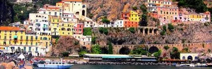 Coasta Amalfi Italia descriere, obiective turistice și recenzii